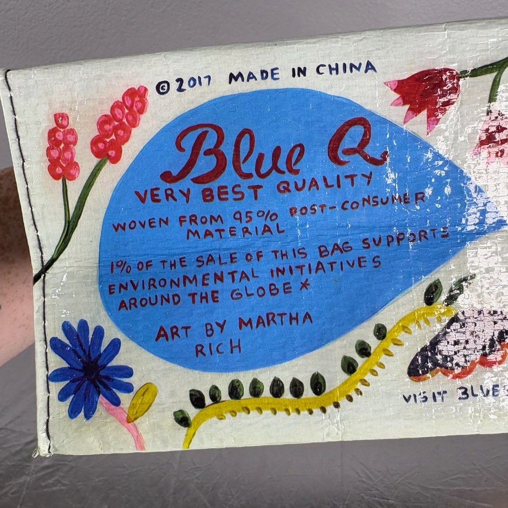 Blue Q Bags - "Chow Time" Small Tote Bag - Picture 3 of 8